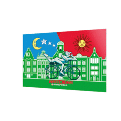 Postcard 3D Bike Trip