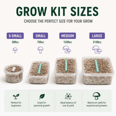 Golden Teacher - Kit de Cultivo de Champiñón Mágico | Mondo Growkits Golden Teacher - Kit de cultivo de setas alucinógenas | Mondo Growkits