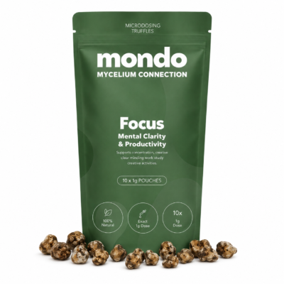 Home | Mondo Growkits Truffes de microdosage Focus - 10 sachets de 1g